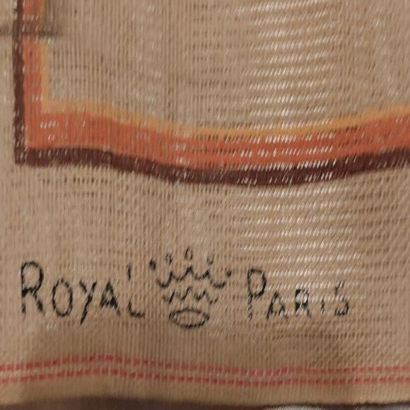 NWD - Vintage French Royal Paris Floral Bouquet Needlepoint - Canvas  Only - Picture 2 of 6